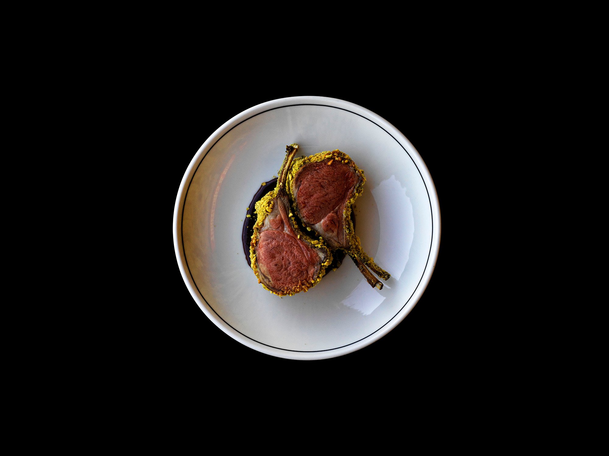 Threecoins Pistachio Crusted Lamb Cutlets