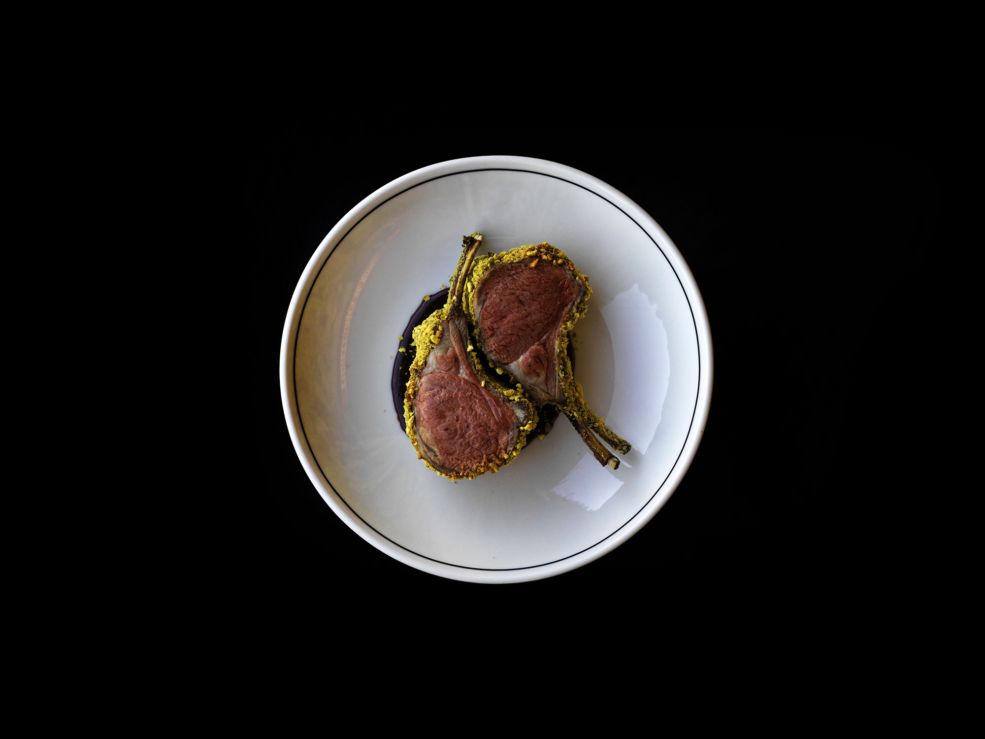 Threecoins Pistachio Crusted Lamb Cutlets
